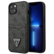 Guess iPhone 13 mini Skal Korthållare 4G Triangle Logo - Svart