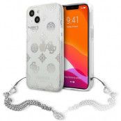 Guess Peony Chain Collection Skal iPhone 13 Mini - Silver
