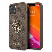 Guess Skal iPhone 13 mini Big Metal Logo - Brun