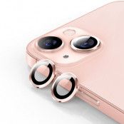 iPhone 13 / iPhone 13 Mini Kameralinsskydd i Härdat glas - Rosa
