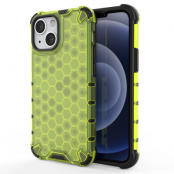 iPhone 13 mini Mobilskal Honeycomb Armor - Grön