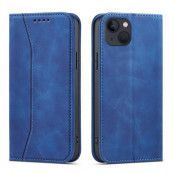 iPhone 13 mini Plånboksfodral Magnet Fancy - Blå