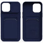 iPhone 13 mini TPU Skal med Kameraskydd - Mörk Blå