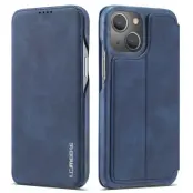 LC.IMEEKE iPhone 13 mini Fodral i PU-läder - Blå
