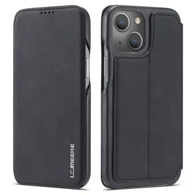 LC.IMEEKE iPhone 13 mini Fodral PU Läder - Svart