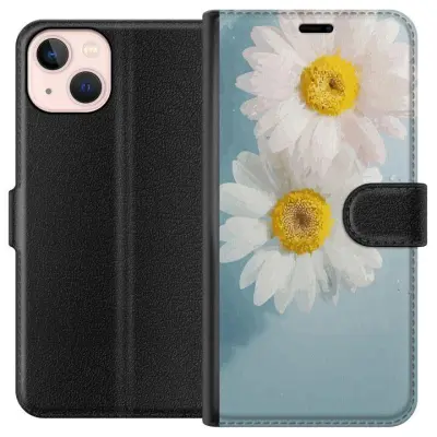 Plånboksfodral till Apple iPhone 13 mini med Sommarblommor