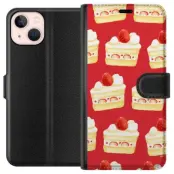 Plånboksfodral till Apple iPhone 13 mini med Tårta