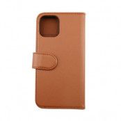 iPhone 13 Mini Plånboksfodral med Extra Kortfack - Gyllenbrun