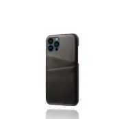 Trolsk Leather Card Case (iPhone 13 mini) - Svart