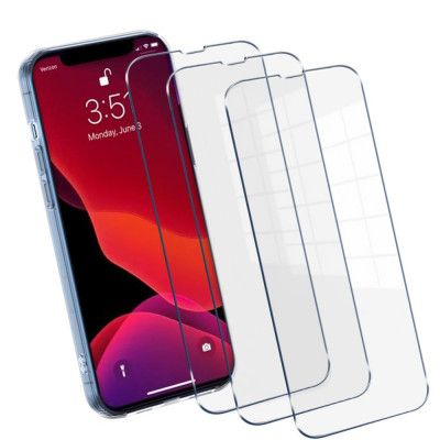 [3-PACK] Härdat Glas Skärmskydd iPhone 13 Pro Max - Clear