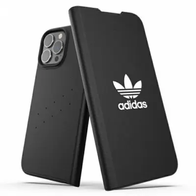 Adidas iPhone 13 Pro Max Plånboksfodral BASIC - Svart/Vit