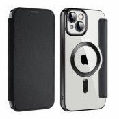 BOOM iPhone 13 Pro Max Magsafe Plånboksfodral RFID Flip - Svart