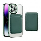 BOOM iPhone 13 Pro Max Mobilskal Magsafe Korthållare - Grön