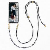 Boom iPhone 13 Pro Max skal med mobilhalsband- Rope BlackWhite