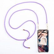 Boom iPhone 13 Pro Max skal med mobilhalsband- Rope Purple