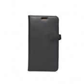 Buffalo äkta skinn plånboksfodral iPhone 13 Pro Max - Svart