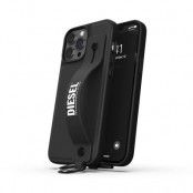 Diesel Leather Tech Chain Handstrap Skal till iPhone 13 Pro Max