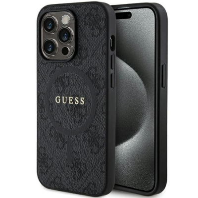 Guess iPhone 13 Pro Max Mobilskal Magsafe Collection - Svart
