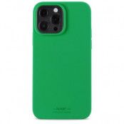 Holdit iPhone 13 Pro Max Skal Silikon - Gräs Grön