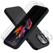 5-pack iPhone 13 Pro Max, 1x Skal, 2x Kameralinsskydd, 2x Härdat Glas