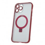 iPhone 13 Pro Max fodral med Magsafe Ring - Rött