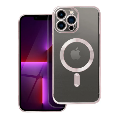 Mobilskal till iPhone 13 Pro Max MagSafe Electro Mag - RosaGuld