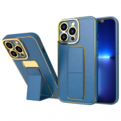iPhone 13 Skal Kickstand - Blå