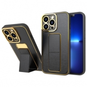 iPhone 13 Skal Kickstand - Svart