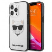 Karl Lagerfeld Ikonik Choupette Skal iPhone 13 Pro Max - Transparent