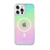 Kingxbar iPhone 13 Pro Max Skal Magsafe Magnetic PQY Elegant - Rainbow