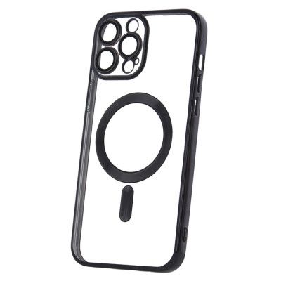 Svart Chrome Mag fodral iPhone 13 Pro Max - Skyddande skal