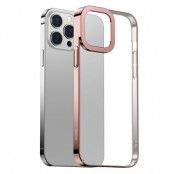 Baseus Glitter Electroplating Skal iPhone 13 Pro - Rosa