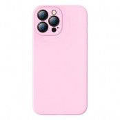 Baseus Liquid Gel Skal iPhone 13 Pro - Rosa