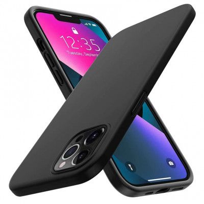 BOOM - iPhone 13 Pro Skal Mjuk TPU - Svart