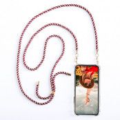 Boom iPhone 13 Pro skal med mobilhalsband- Rope CamoRed