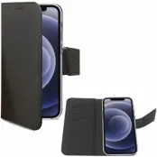 Celly iPhone 13 Pro Plånboksfodral - Svart