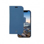 Dbramante New York Äkta Läder Fodral iPhone 13 Pro - Ultra-Marine Blå