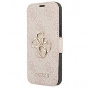Guess 4G Big Metal Logo Fodral iPhone 13 Pro / 13 - Rosa