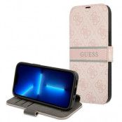 Guess 4G Stripe Fodral iPhone 13 Pro / 13 - Rosa