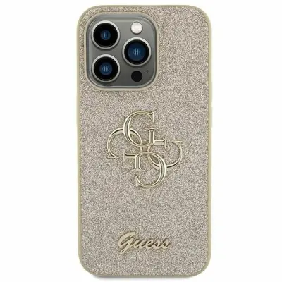 Guess Mobilskal till Galaxy S23 FE Big Metal Logo - Silver