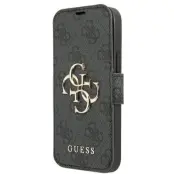 Guess Metal 4G Wallet (iPhone 13 Pro) - Svart