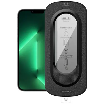 Härdat glas Skärmskydd För Apple iPhone 13 Pro Anti-Spy med Installationsverktyg