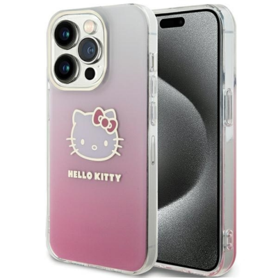 Hello Kitty Mobilskal till iPhone 13 Pro Kitty Head - Rosa