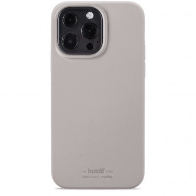Holdit iPhone 13 Pro Silikon Skal - Taupe