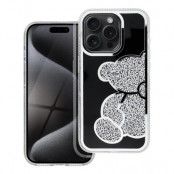 iPhone 13 Pro Mobilskal Teddy Bear - Silver