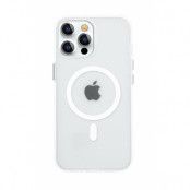 Kingxbar iPhone 13 Pro Skal Magsafe Magnetic PQY Elegant - Vit