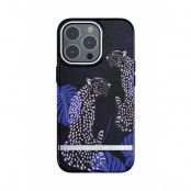 Richmond & Finch iPhone 13 Pro Skal Blue Cheetah