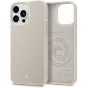 Spigen Cyrill Läder Brick Skal iPhone 13 Pro - Cream