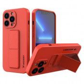 Wozinsky iPhone 13 Pro Skal med Kickstand - Röd