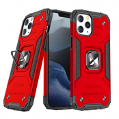 Wozinsky Ring Armor Kickstand Tough Rugged iPhone 13 Pro - Röd